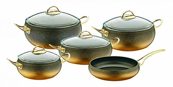 OMS 8-piece Granite Pot Set (3006)